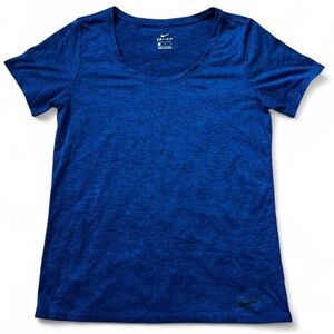 Nike Women's Short Sleeve Blue Tee